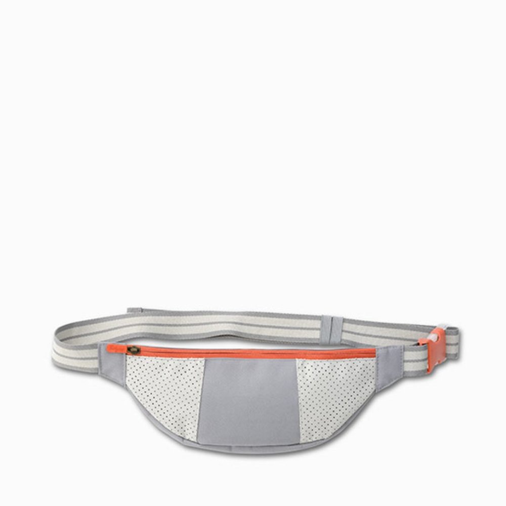 Thirty-One Slim Convertible Hip Bag -Whisper Gray Colorblock